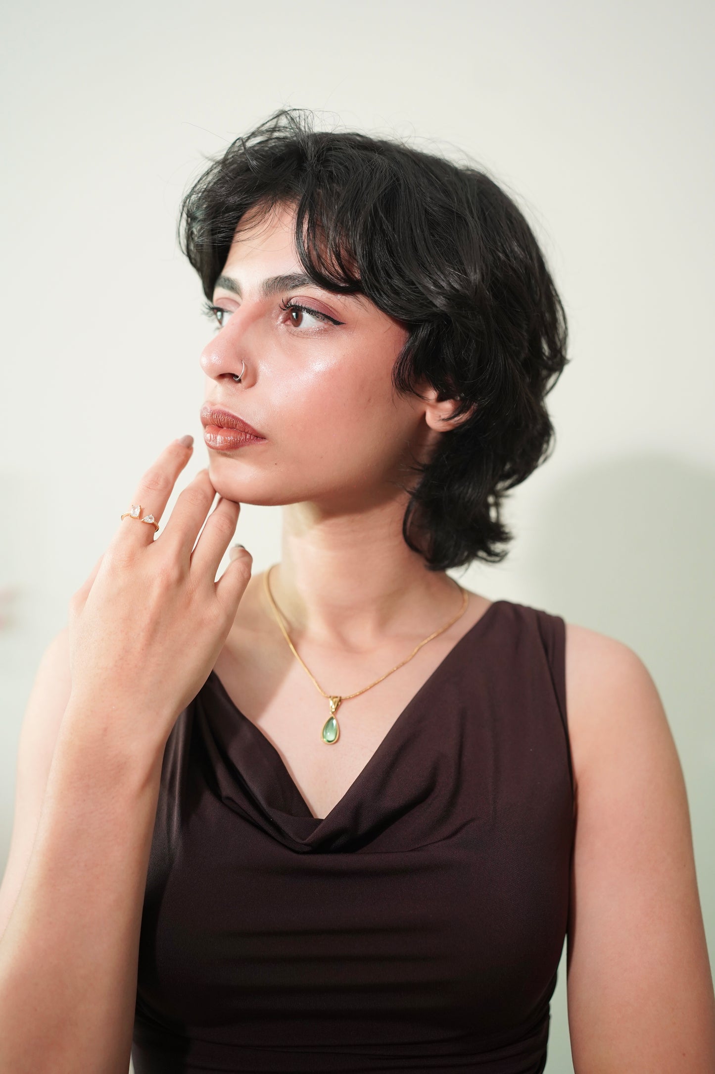 Viridia - green glass crystal