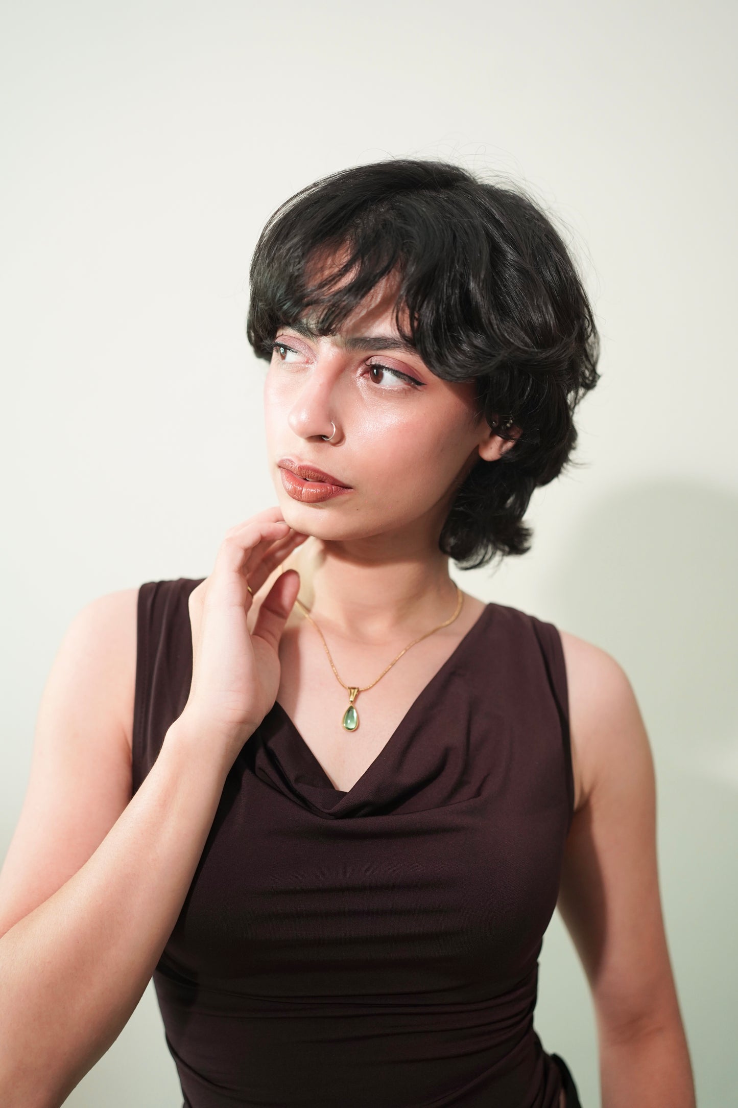 Viridia - green glass crystal