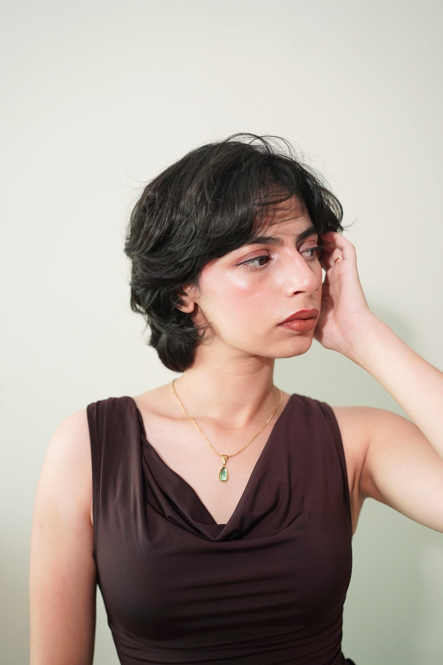 Viridia - green glass crystal